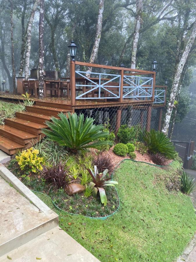 2 SUITE, 1 DORMITORIO EM MEIO A MATA ARAUCARIA A 1,5 Km Centro, ALTOS DE GRAMADO Gramado Exterior foto