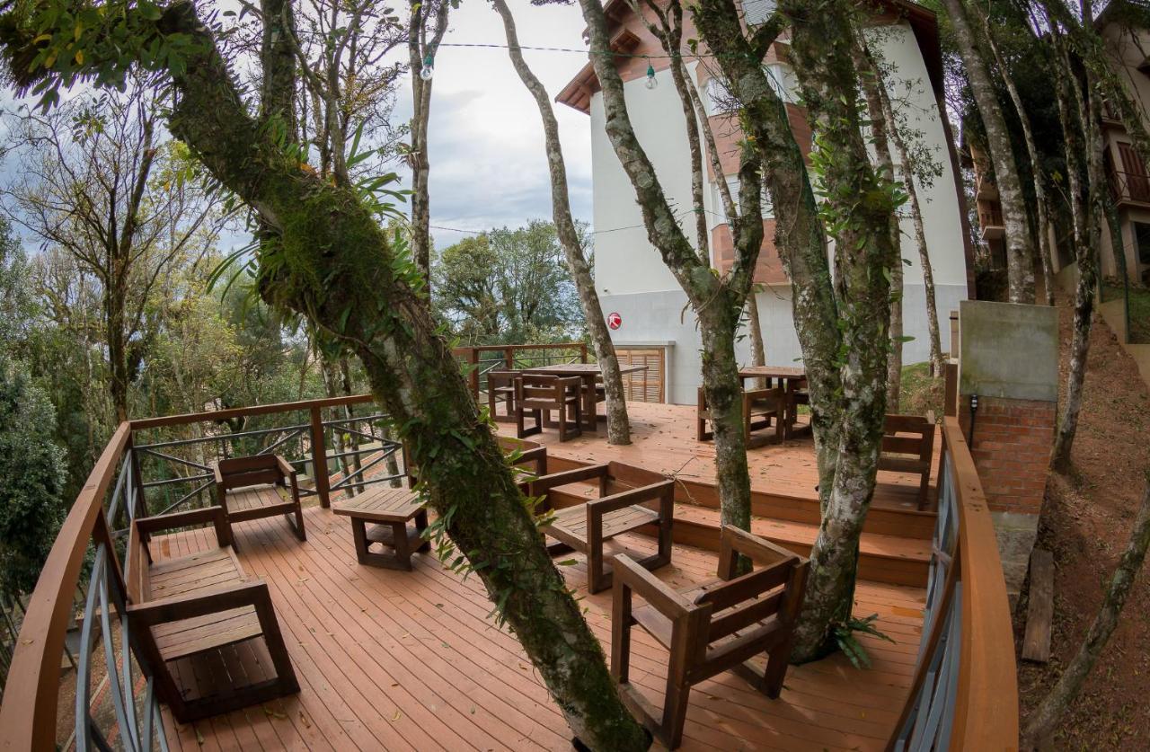 2 SUITE, 1 DORMITORIO EM MEIO A MATA ARAUCARIA A 1,5 Km Centro, ALTOS DE GRAMADO Gramado Exterior foto